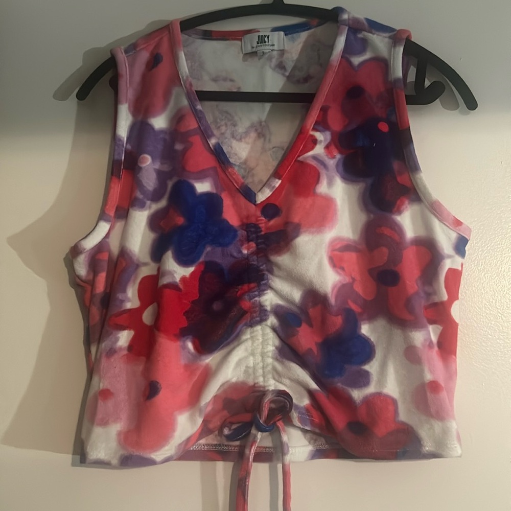 Juicy Couture Terry Cloth Crop Top